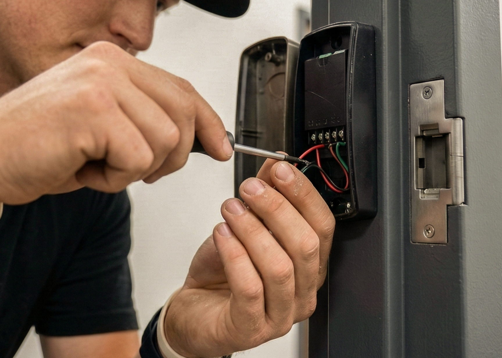 Installing a card reader
